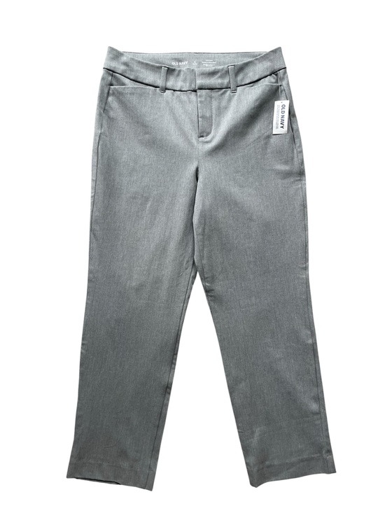 Old Navy Pants - Old Navy Light Gray High Rise Straight Pixie Pants NWT Size 2 Petite